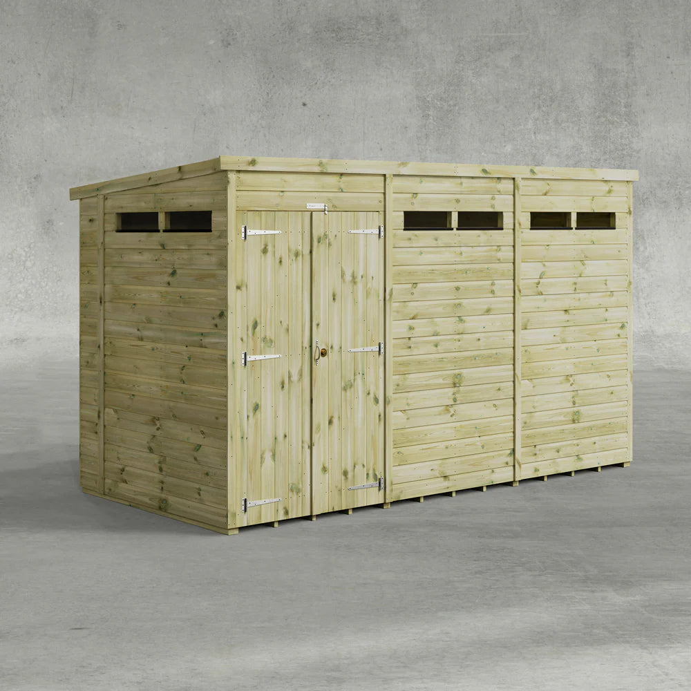 Premium Security Pent Shed for Sale in  Ireland