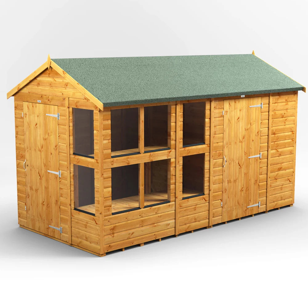 Power Apex Potting Shed Combi (includes Side Store)