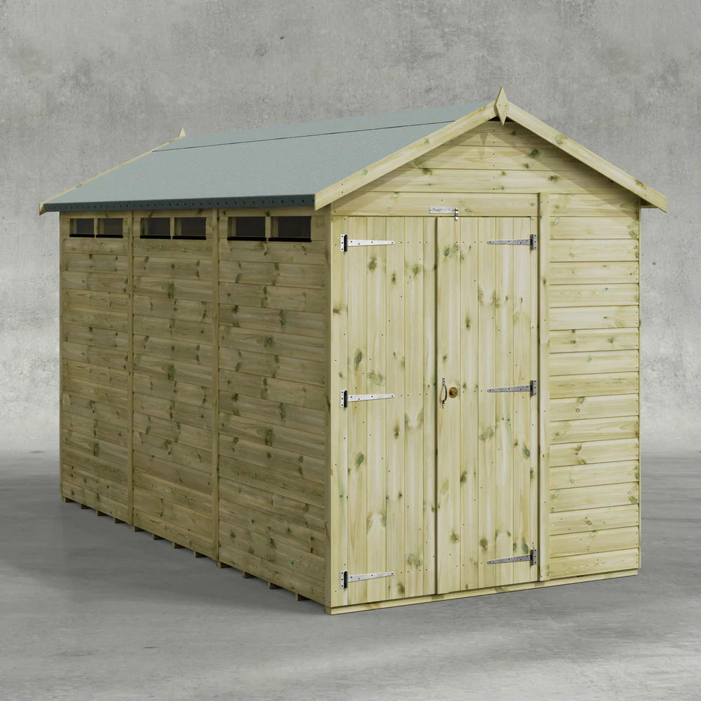 Premium Security Apex Shed for Sale in  Ireland
