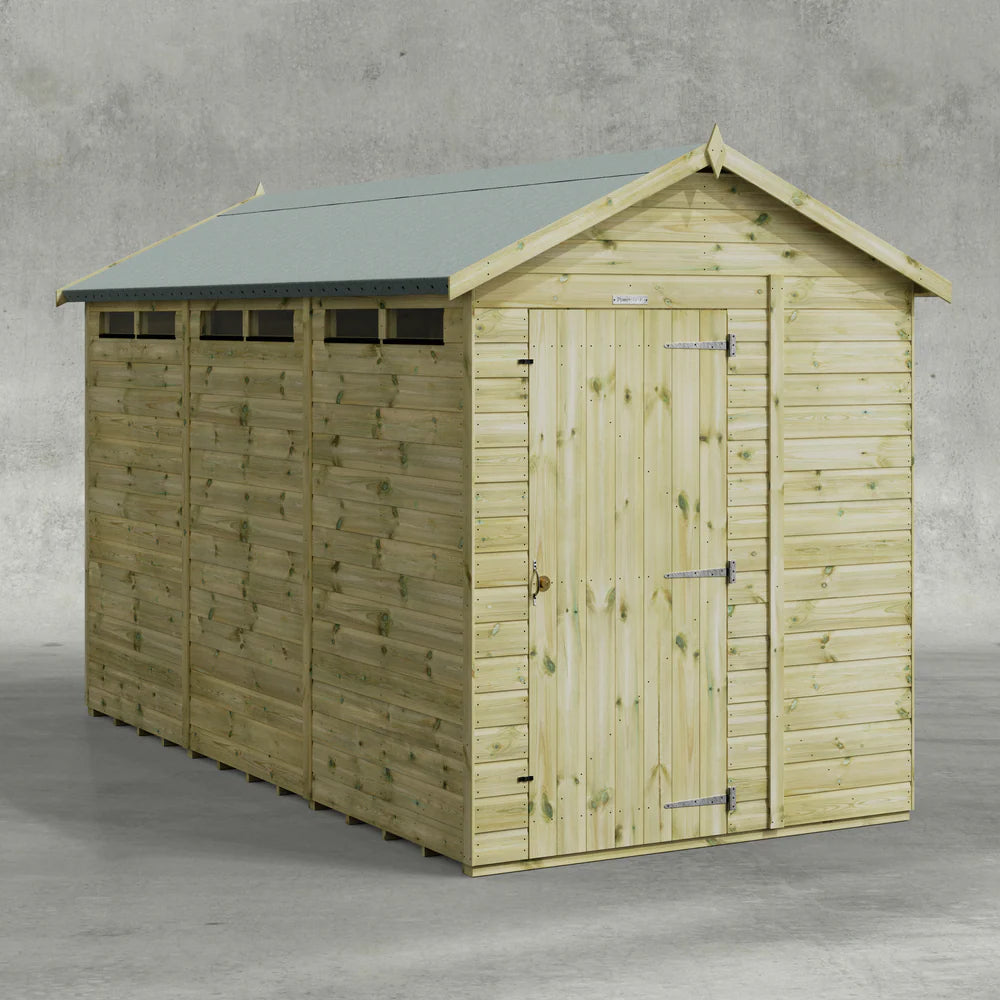 Premium Security Apex Shed for Sale in  Ireland