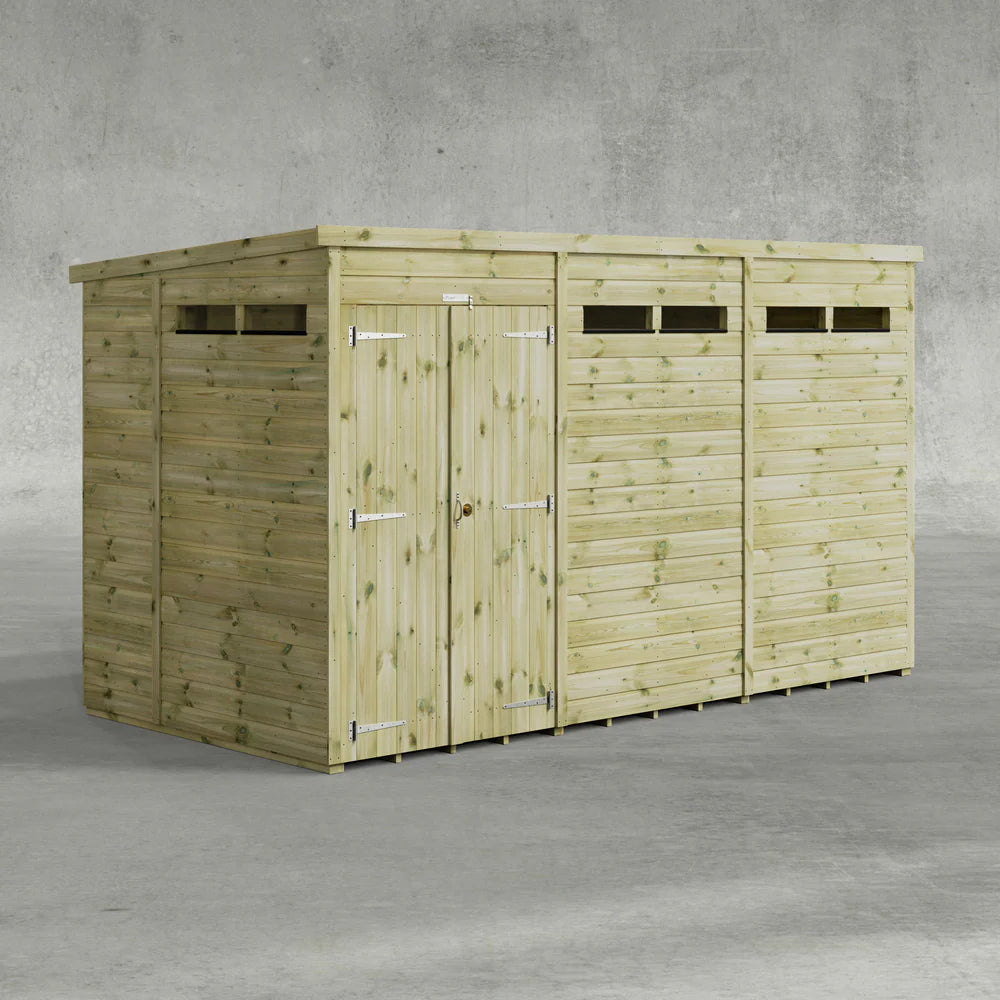 Premium Security Pent Shed for Sale in  Ireland