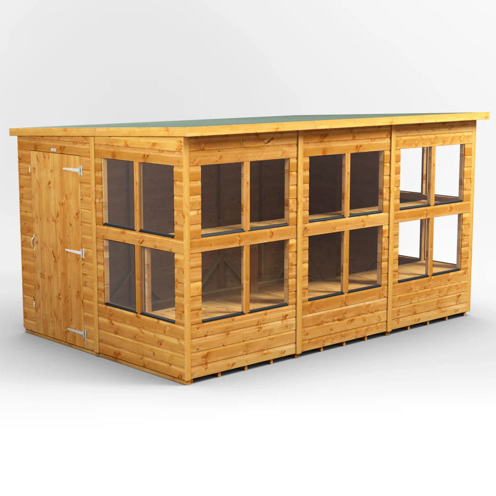 Power Pent Potting Shed