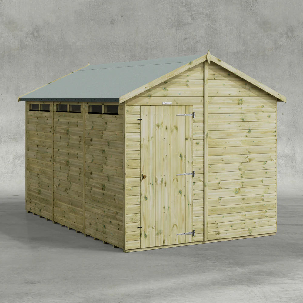 Premium Security Apex Shed for Sale in  Ireland