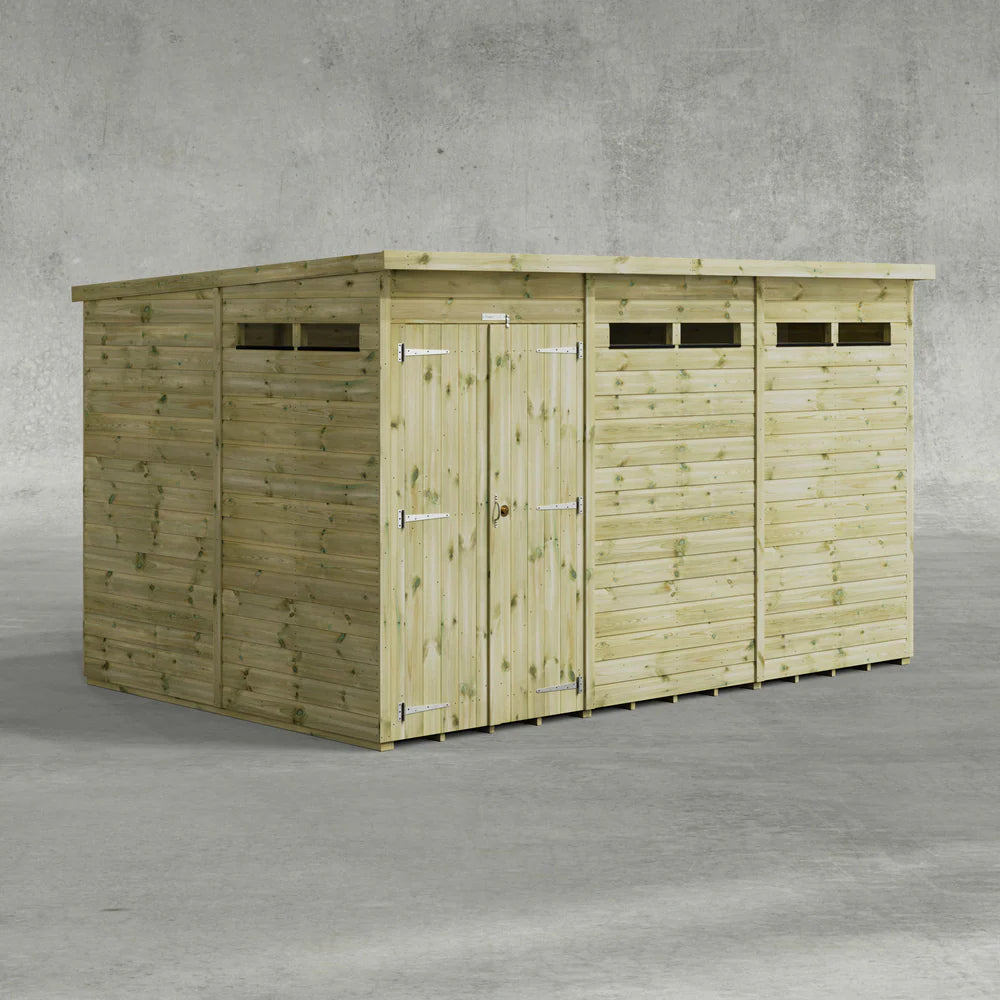 Premium Security Pent Shed for Sale in  Ireland