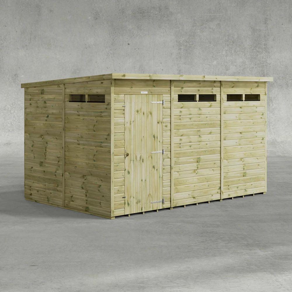 Premium Security Pent Shed for Sale in  Ireland