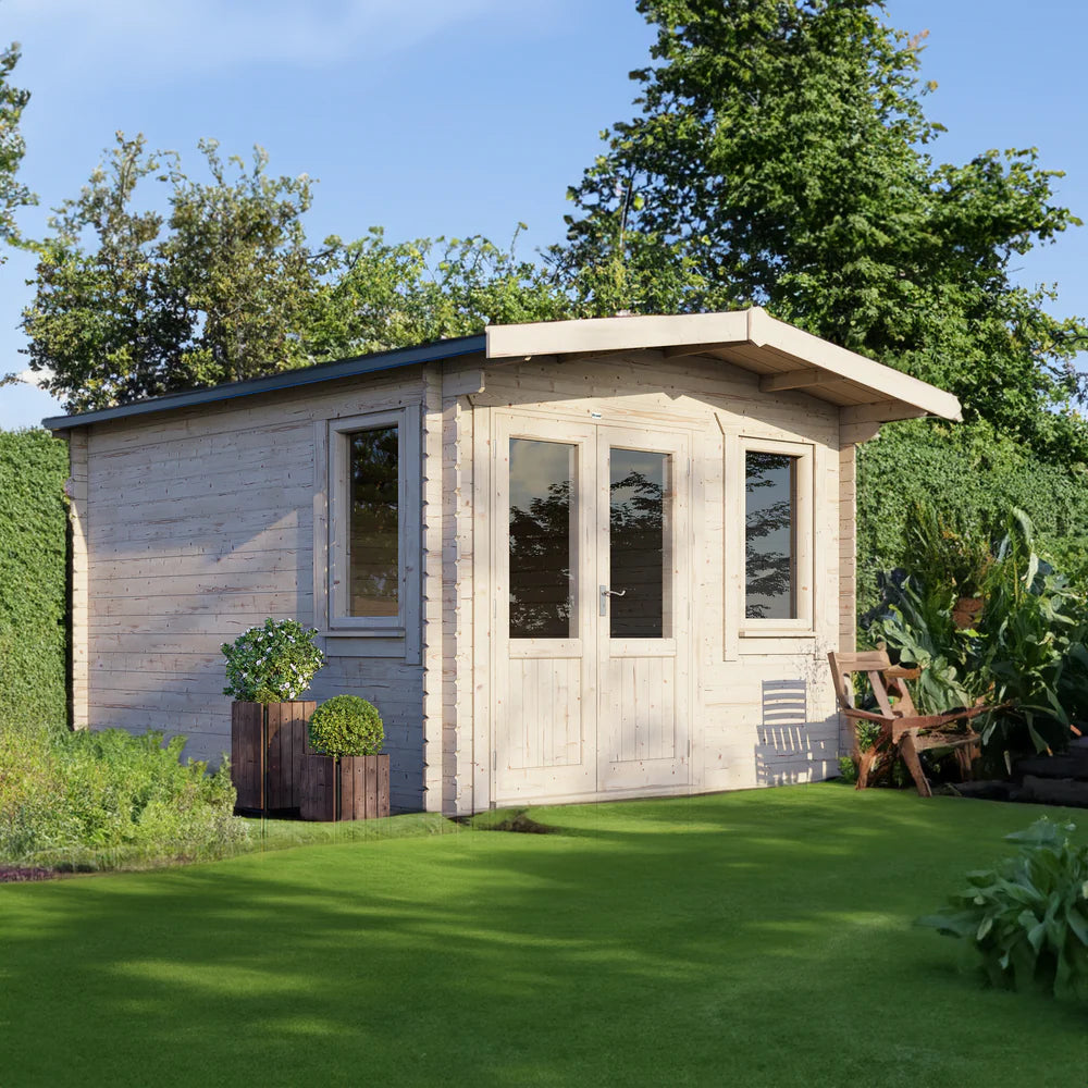Power Chalet Classic Log Cabin - 44mm