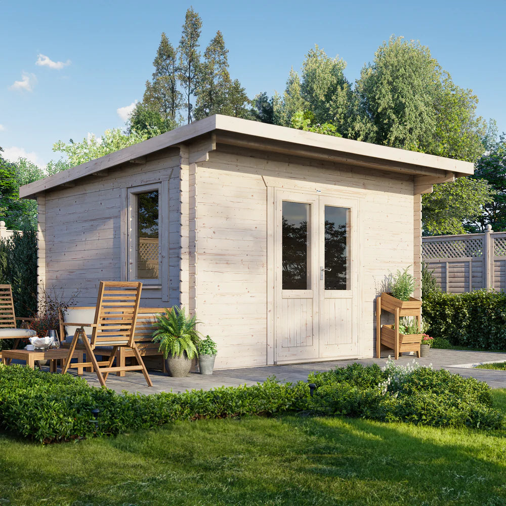 Power Pent Classic Log Cabin - 44mm