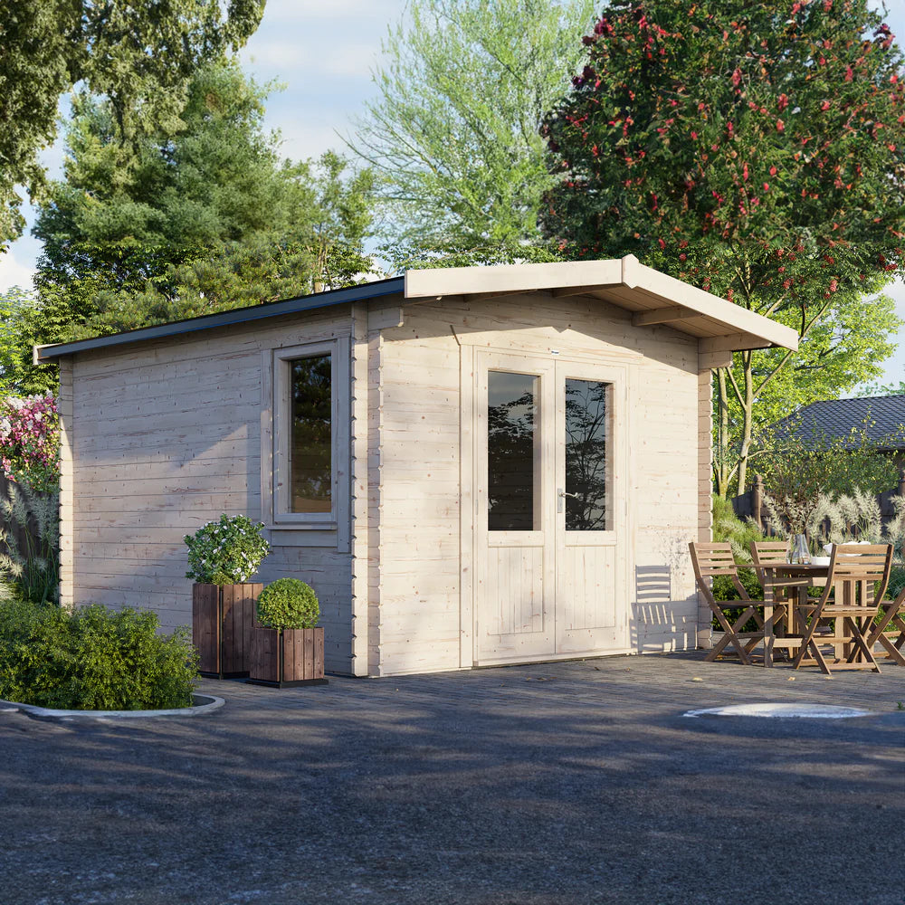 Power Chalet Classic Log Cabin - 44mm