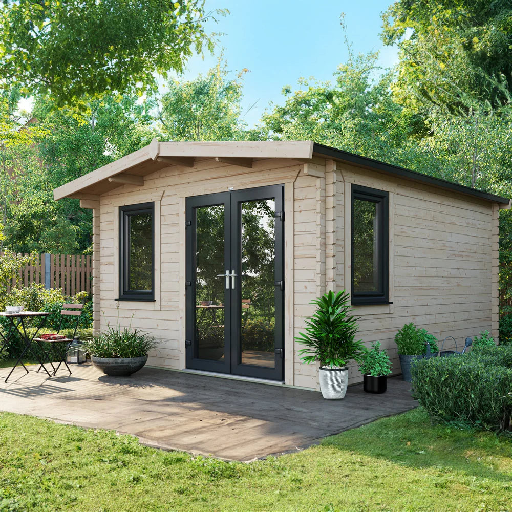 Power Chalet Log Cabin - 28mm