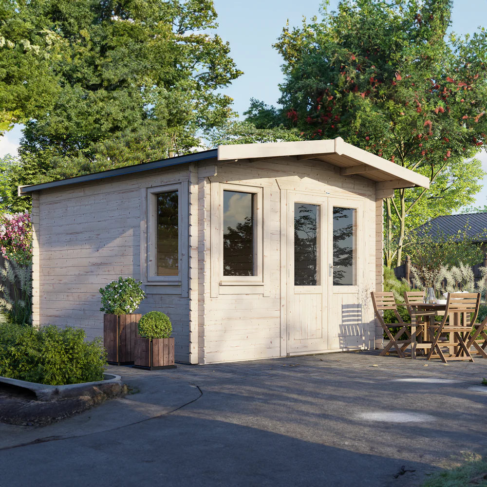 Power Chalet Classic Log Cabin - 44mm