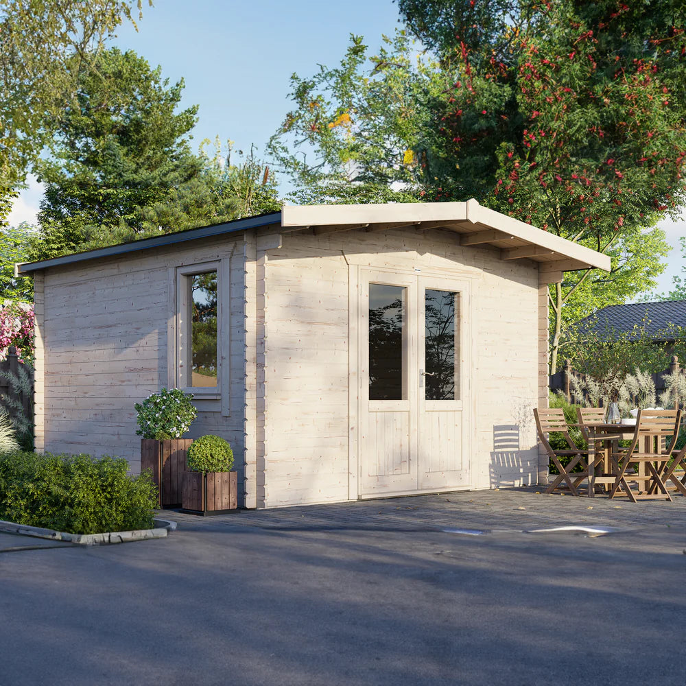 Power Chalet Classic Log Cabin - 44mm