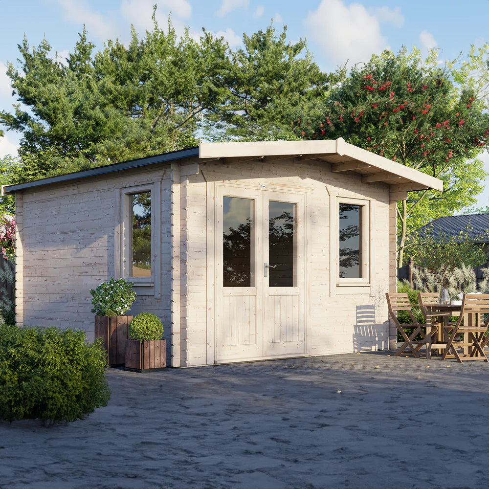 Power Chalet Classic Log Cabin - 44mm