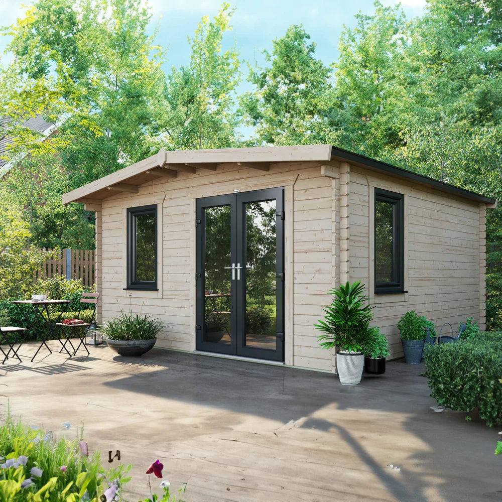Power Chalet Log Cabin - 44mm