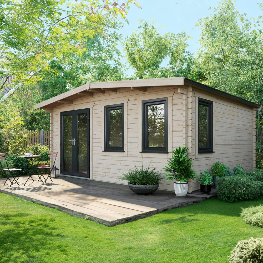 Power Chalet Log Cabin - 44mm