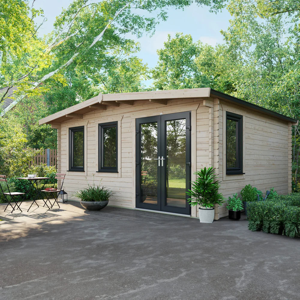 Power Chalet Log Cabin - 44mm