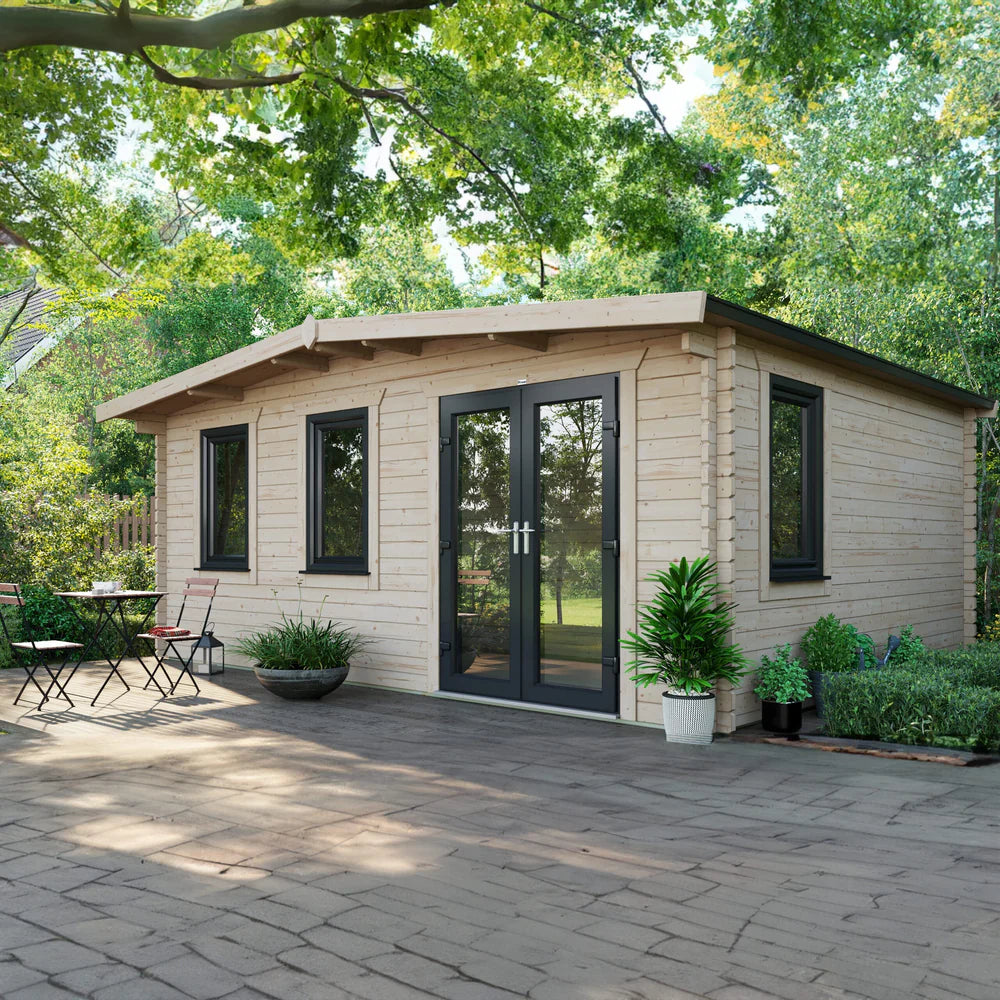Power Chalet Log Cabin - 44mm