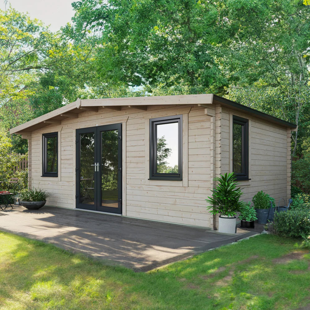 Power Chalet Log Cabin - 44mm
