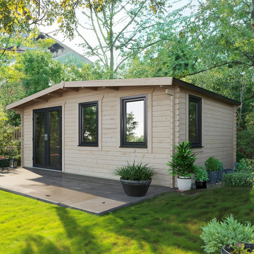Power Chalet Log Cabin - 44mm