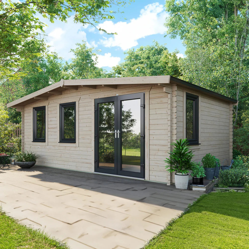 Power Chalet Log Cabin - 44mm