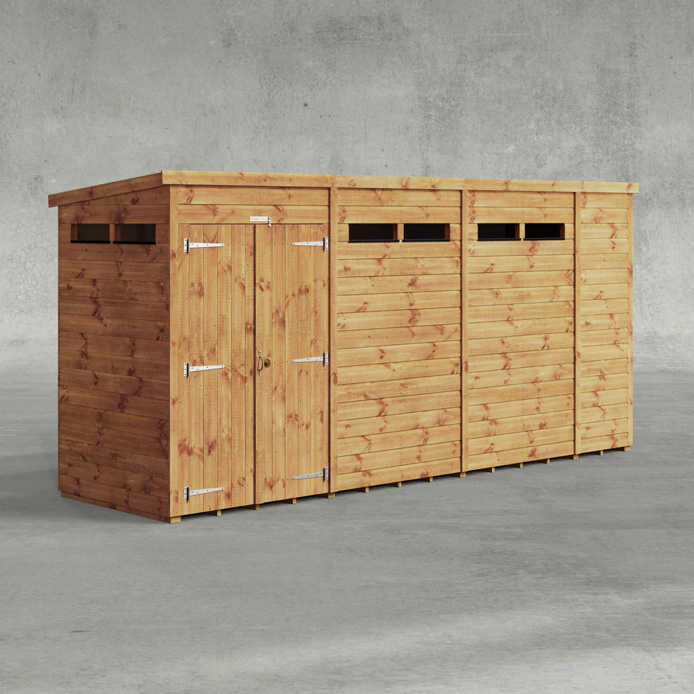 Power Security Pent Shed