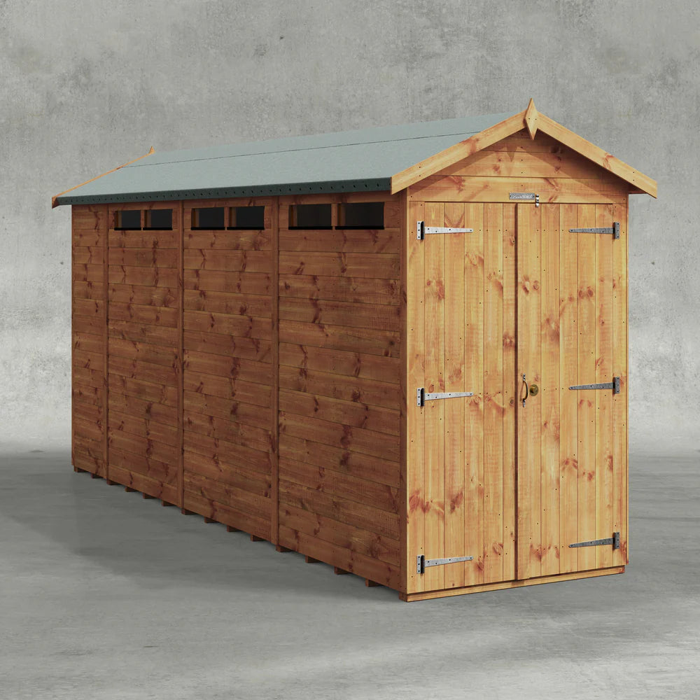 Power Security Apex Shed