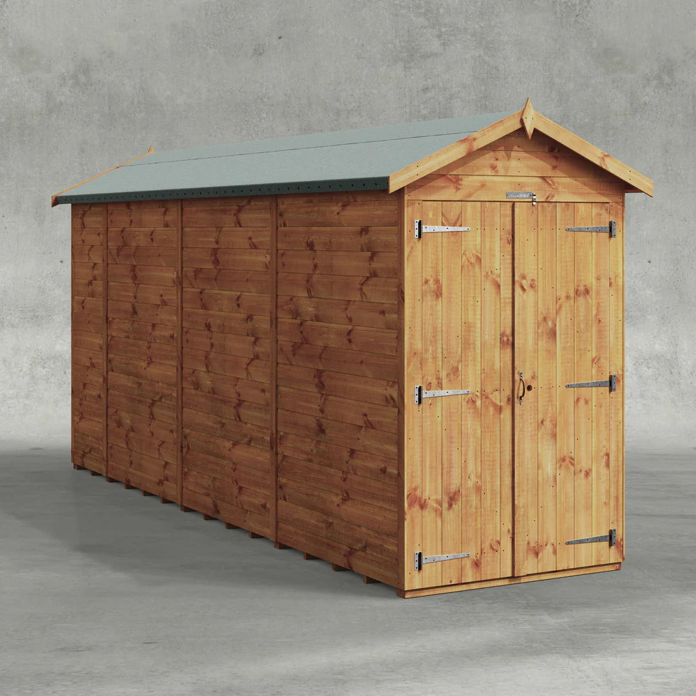 Power Shiplap Apex Shed