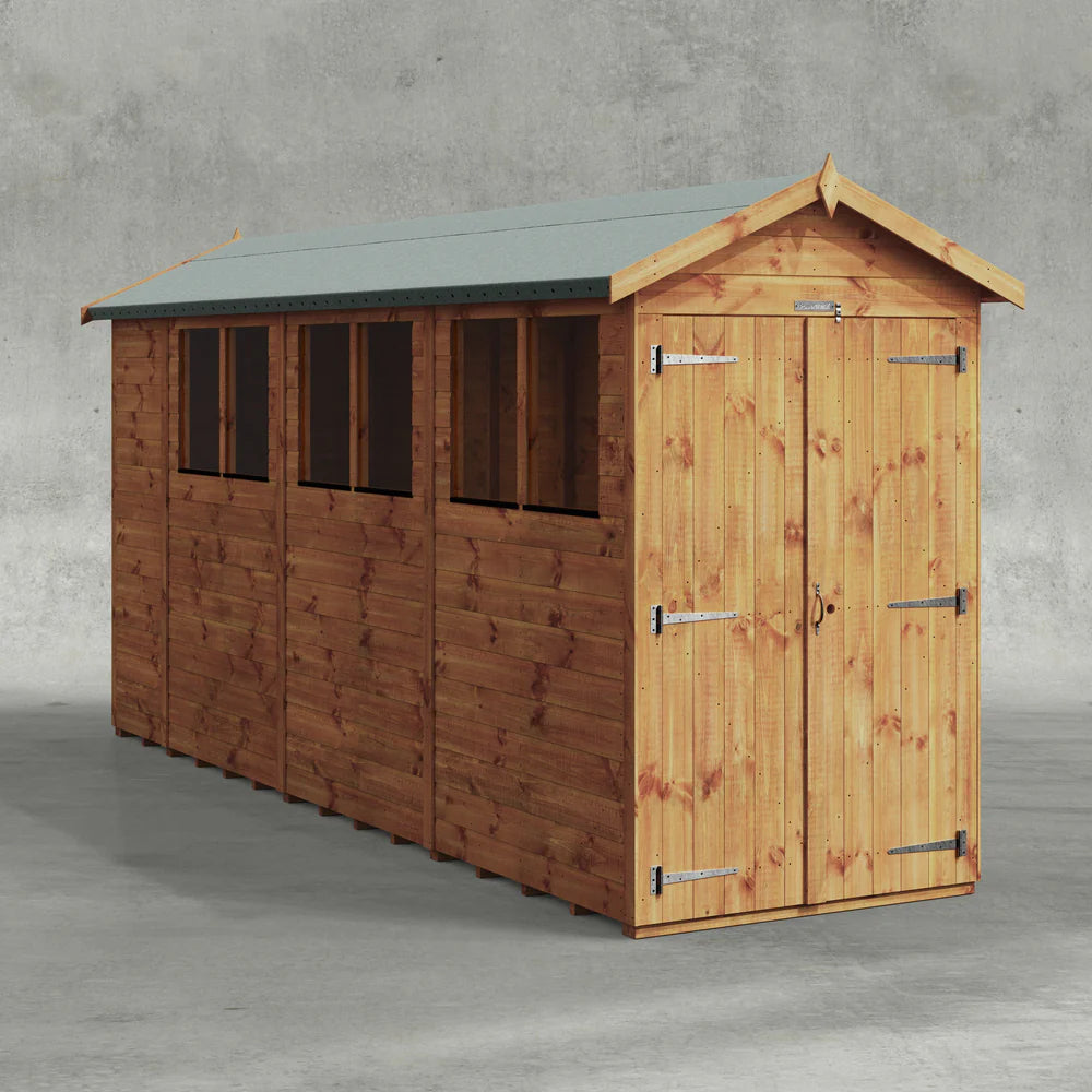 Power Shiplap Apex Shed
