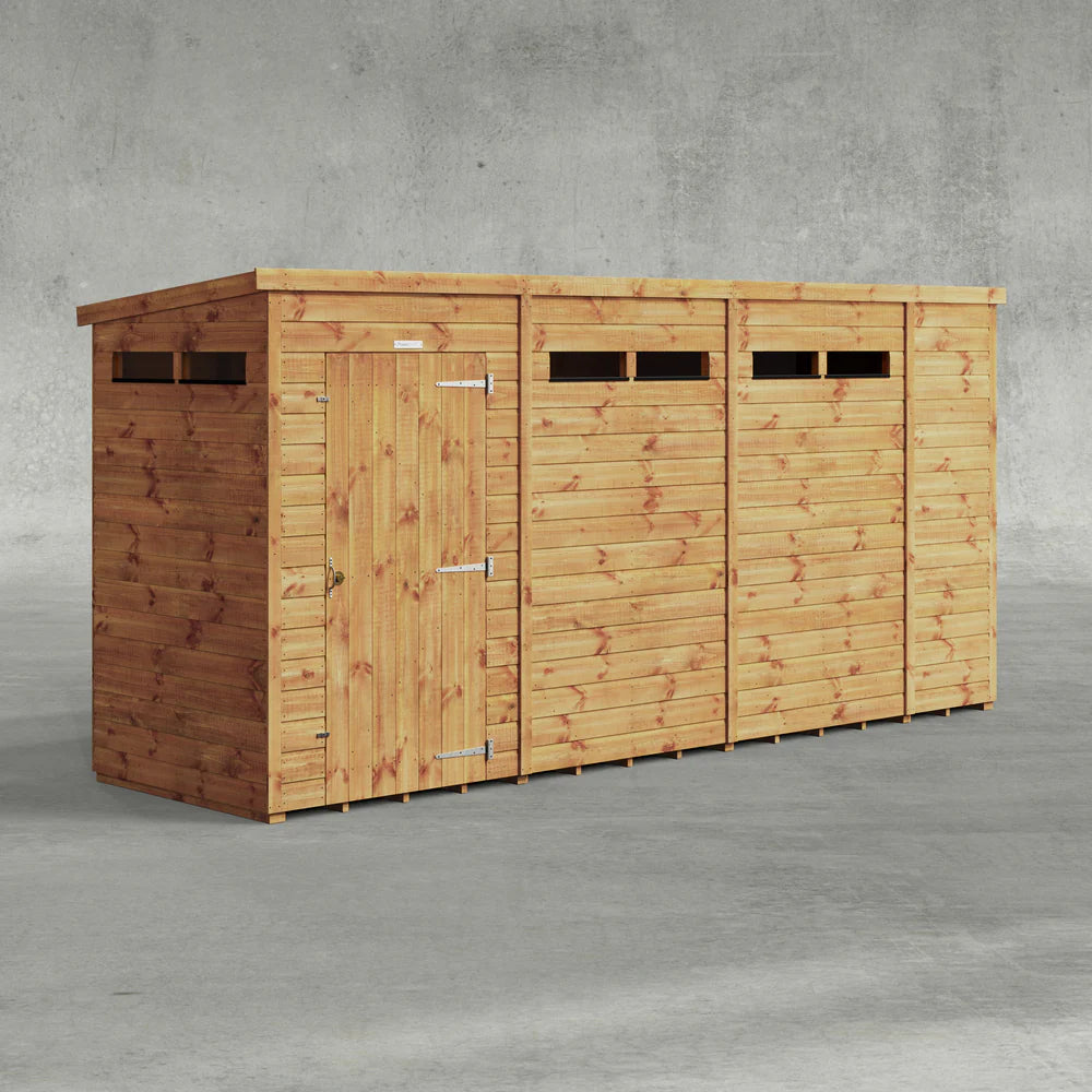 Power Security Pent Shed