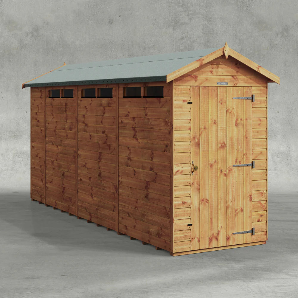 Power Security Apex Shed