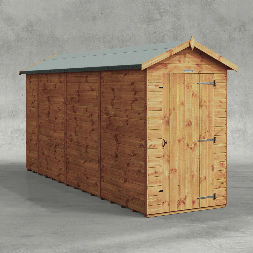 Power Shiplap Apex Shed