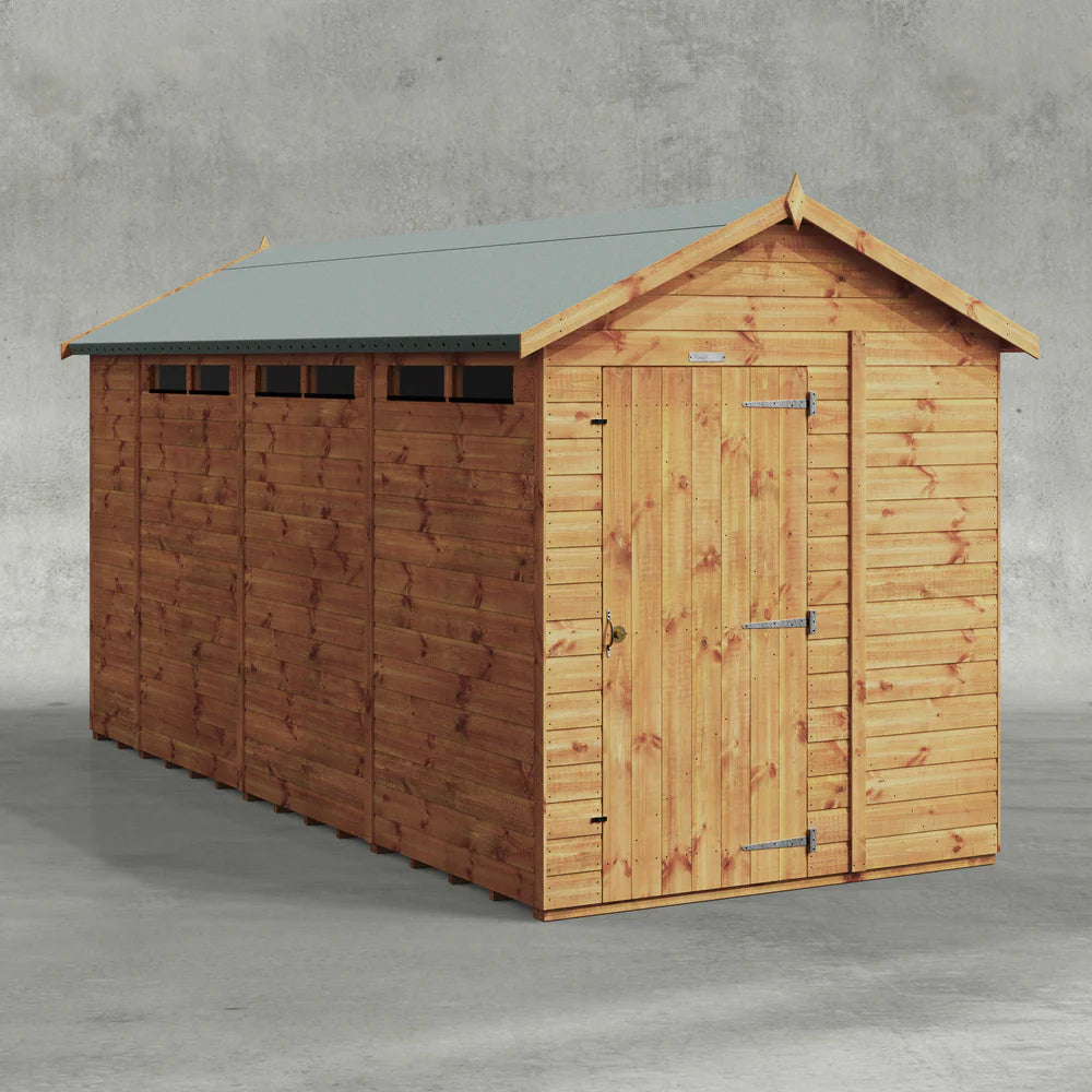 Power Security Apex Shed