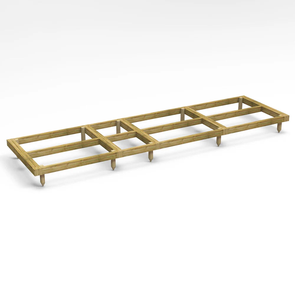 Shiplap Apex Shed Base Kit – Pressure Treated Timber