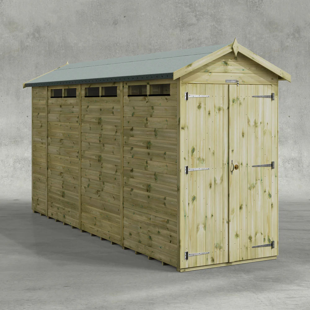 Premium Security Apex Shed for Sale in  Ireland