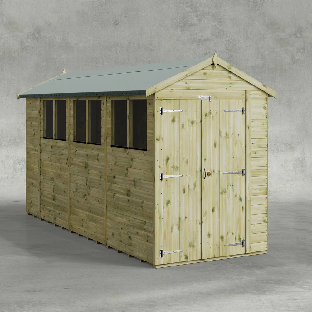 Power Premium Apex Sheds
