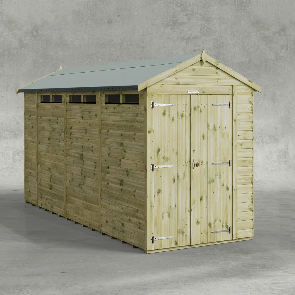 Premium Security Apex Shed for Sale in  Ireland