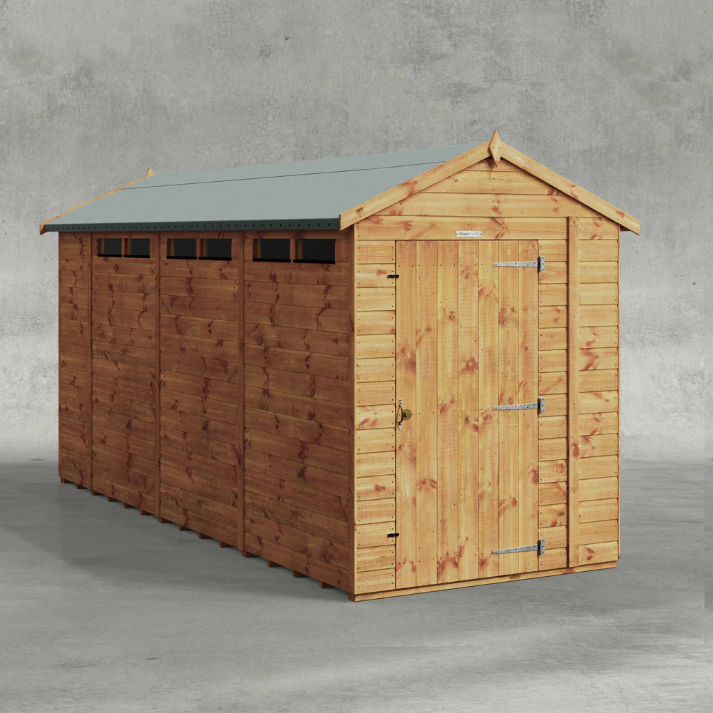 Power Security Apex Shed