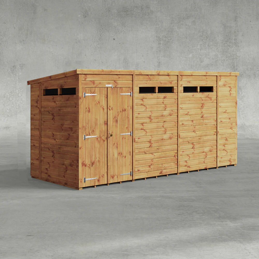 Power Security Pent Shed
