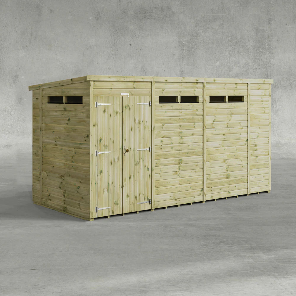 Premium Security Pent Shed for Sale in  Ireland