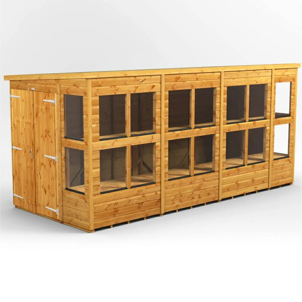 Power Pent Potting Shed