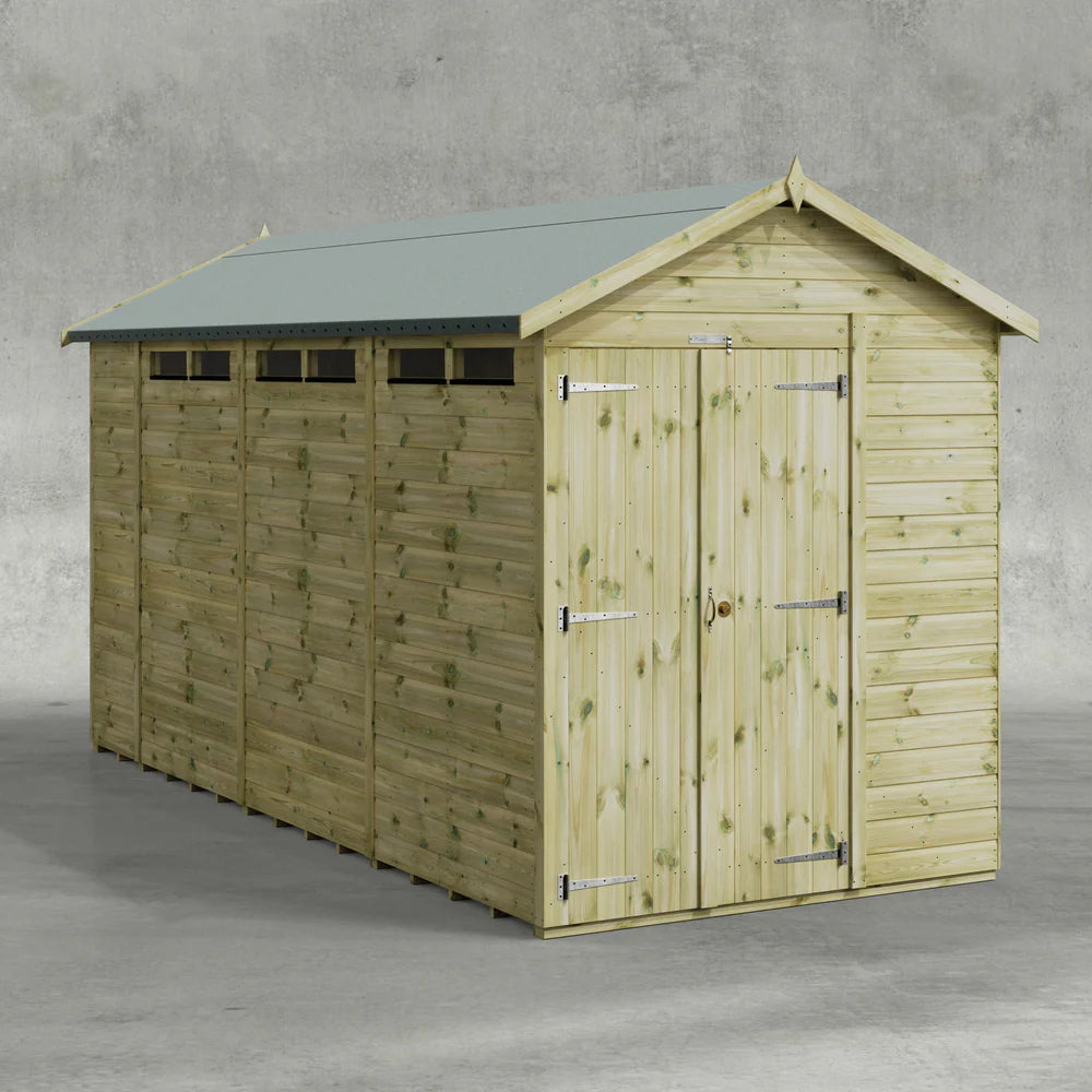 Premium Security Apex Shed for Sale in  Ireland