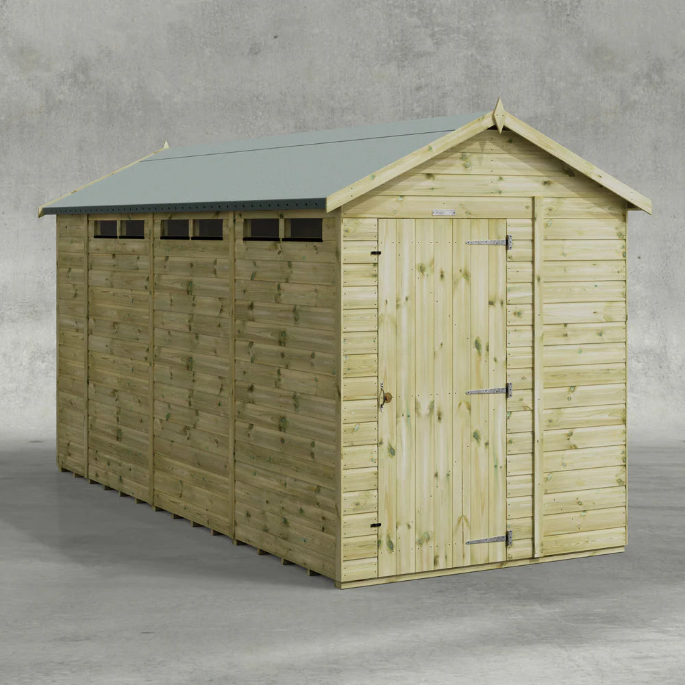 Premium Security Apex Shed for Sale in  Ireland