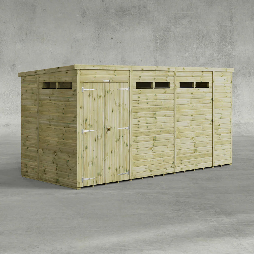 Premium Security Pent Shed for Sale in  Ireland