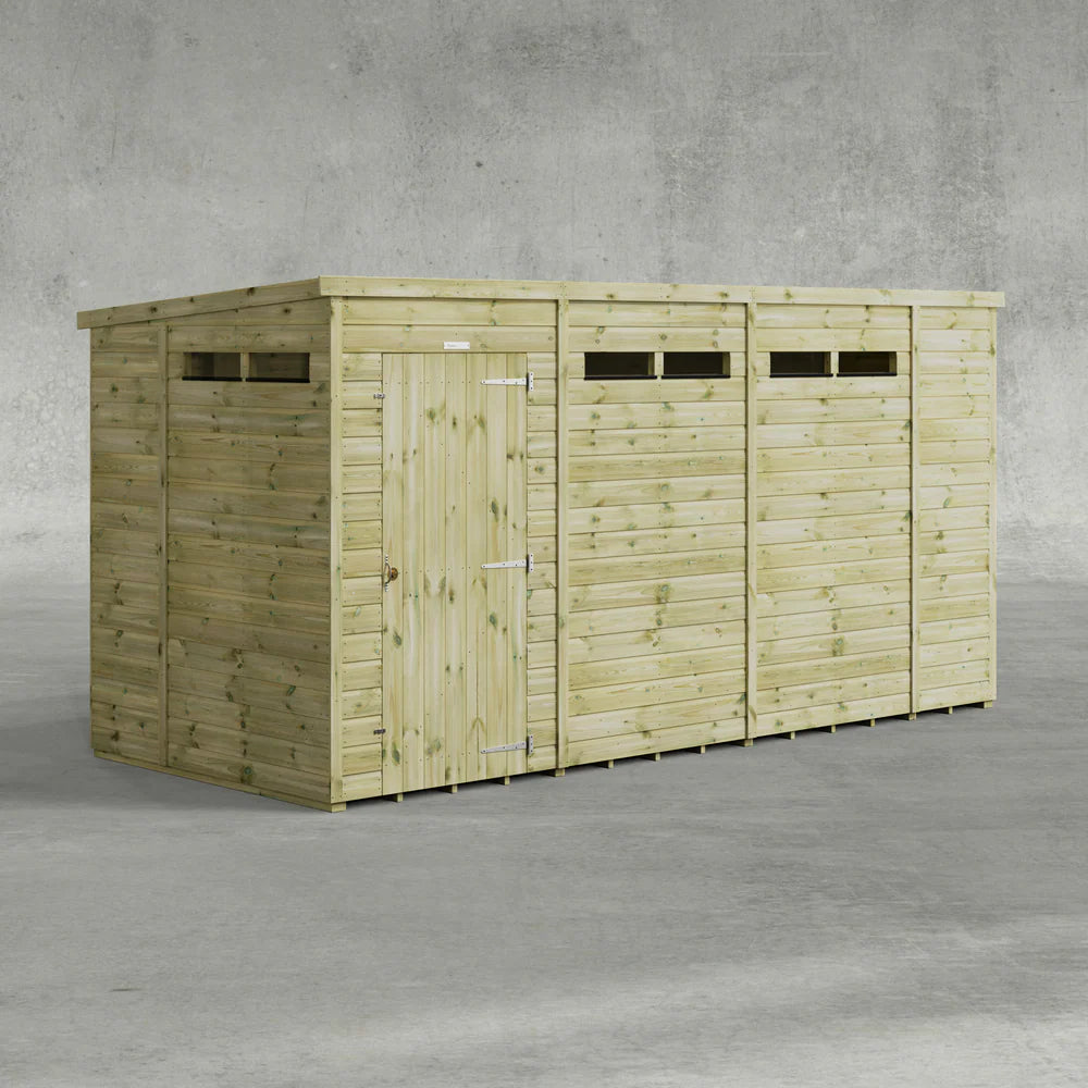 Premium Security Pent Shed for Sale in  Ireland
