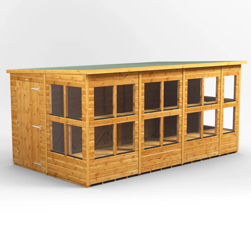 Power Pent Potting Shed