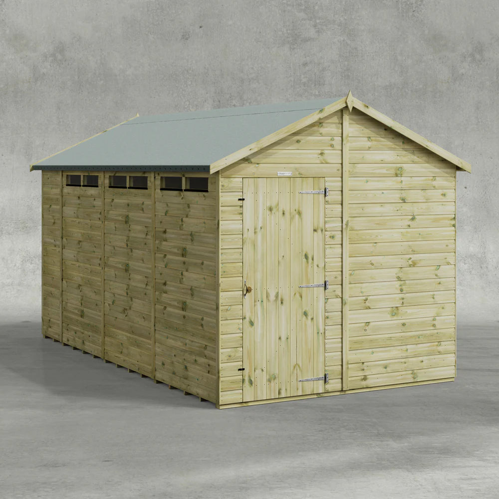 Premium Security Apex Shed for Sale in  Ireland