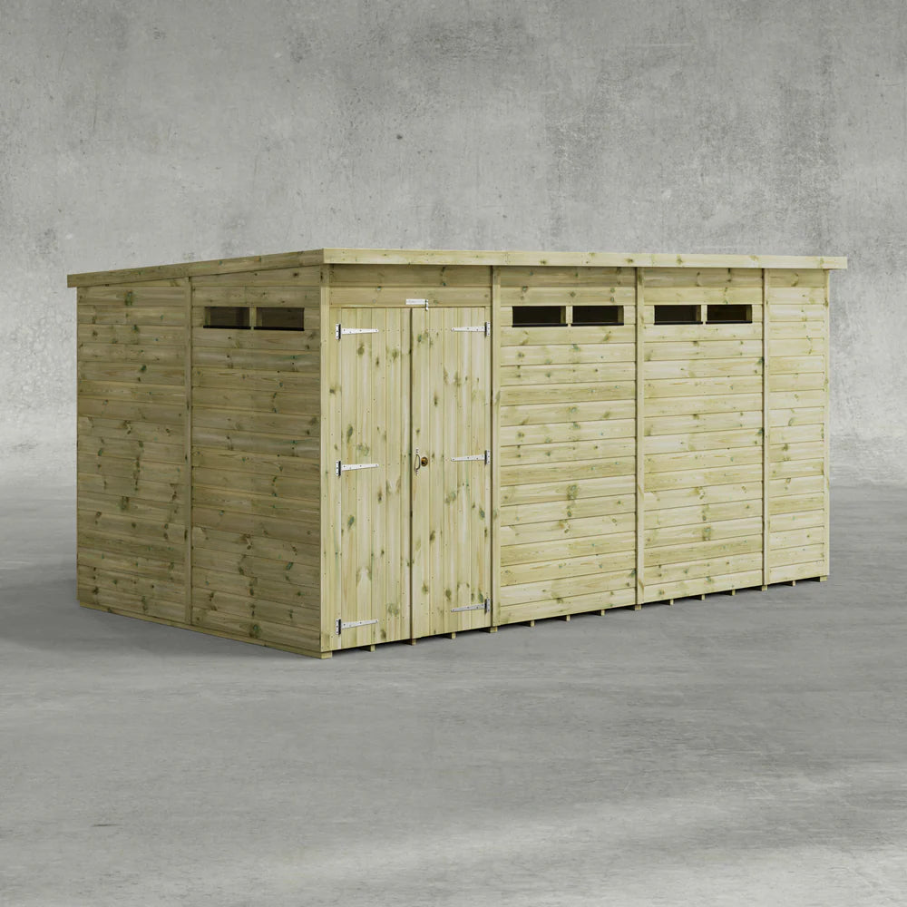 Premium Security Pent Shed for Sale in  Ireland