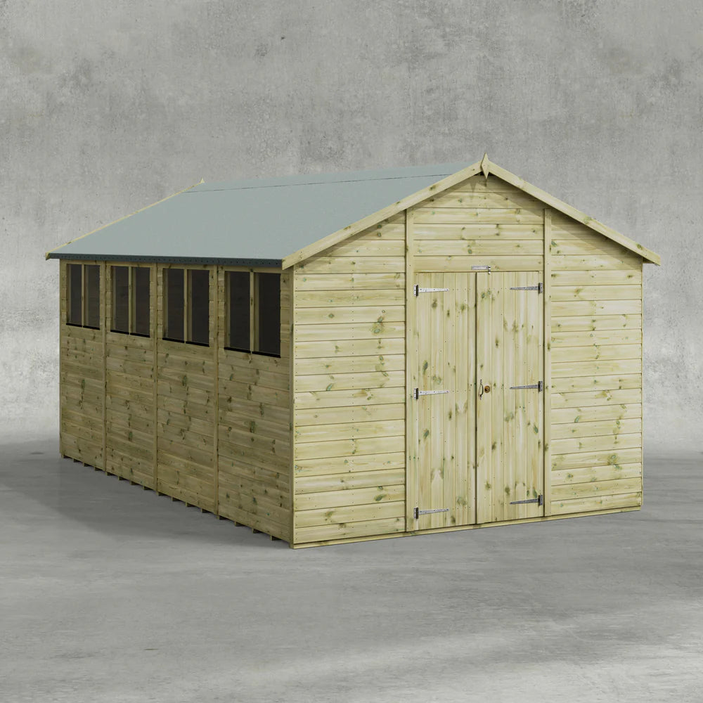Power Premium Apex Sheds