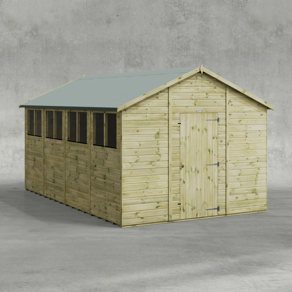 Power Premium Apex Sheds