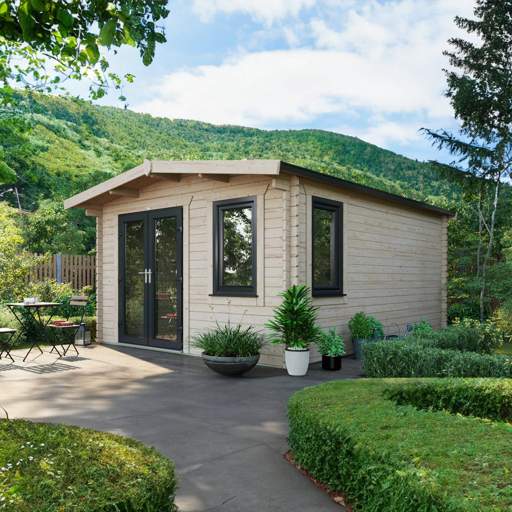 Power Chalet Log Cabin - 44mm
