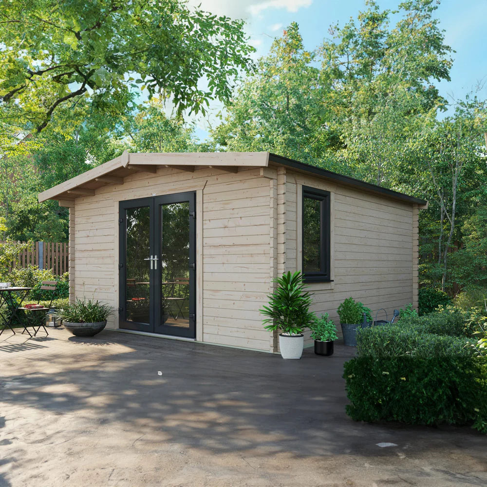 Power Chalet Log Cabin - 44mm